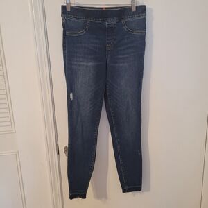 Spanx Classic Blue Women's Pull On Jeans Size M